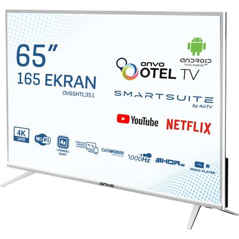 Onvo OV65HTL351 65 165 Ekran Uydu Alıcılı 4K Ultra HD Fiyatı