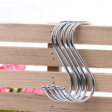 Aliexpress Buy Pcs Antirust Hanging S Shape Hook Stainless