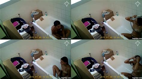 Ipcam French Teenager Masturbates In The Bathroom Superips