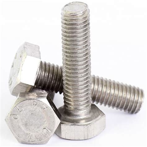 Amazon A Stainless Steel Hex Head Set Screws Fully Threaded Bolts