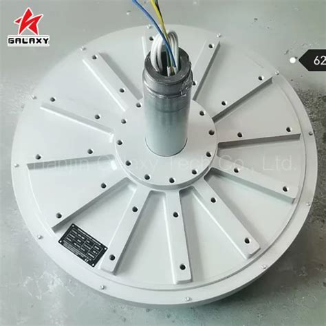 2000w Brushless Direct Drive Low Torque Low Rotate Coreless Permanent Magnet Generator For