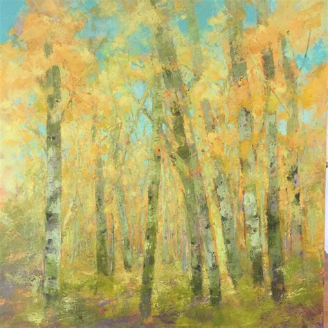 Just Finished This X Oil Into The Aspens Painting Pastel