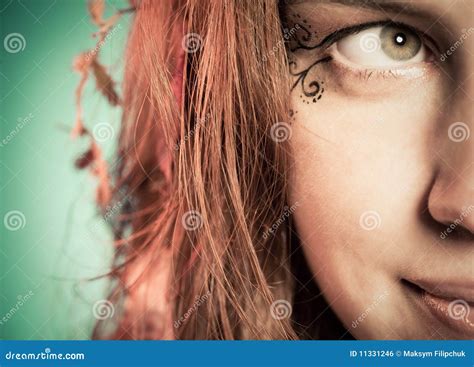 Forest beauty stock photo. Image of happiness, face, close - 11331246