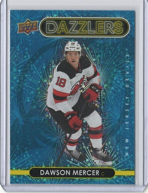 2021 22 Upper Deck Extended Series Dazzlers Blue DZ 123 Dawson