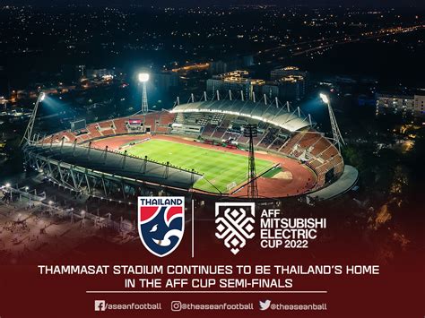 Asean Football On Twitter Thammasat Stadium Continues To Be The