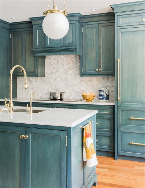 23 Gorgeous Blue Kitchen Cabinet Ideas