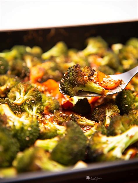 Fiery Sriracha Glazed Broccoli