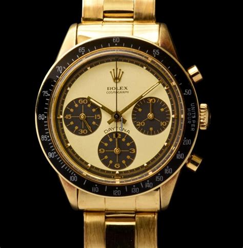 Rolex Daytona Paul Newman Ref 6239 Case 14k Yellow Gold For