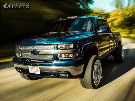 Chevrolet Silverado Hd Wheel Offset Super Aggressive