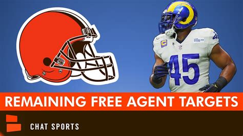 Cleveland Browns Free Agent Targets For Remaining Team Needs Ft Bobby