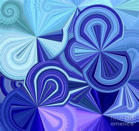 Parade Of Shapes Digital Art By Krissy Katsimbras Pixels