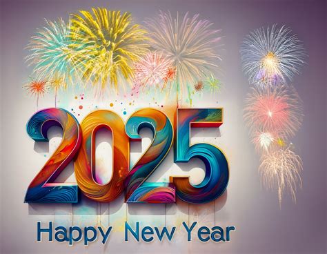 New Year, 2025, Wish Card Free Stock Photo - Public Domain Pictures