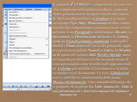 Magnaguagno Carlo1 UNI CREMA MS WORD 2003 Che cosè MS Word Windows