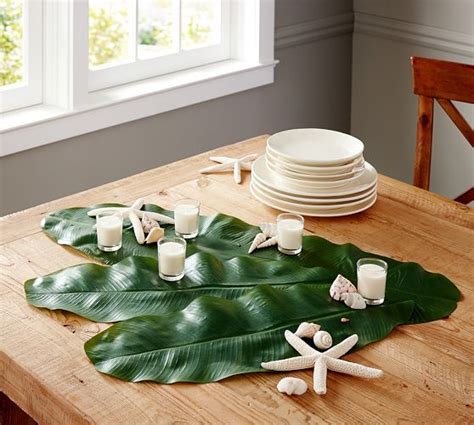 Faux Banana Leaf Palm Leaf Decor Banana Leaf Decor