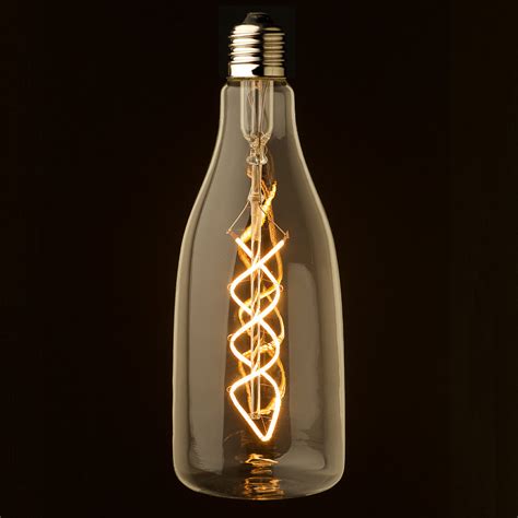 Edison Bottle Shaped Dimmable Spiral Filament Led