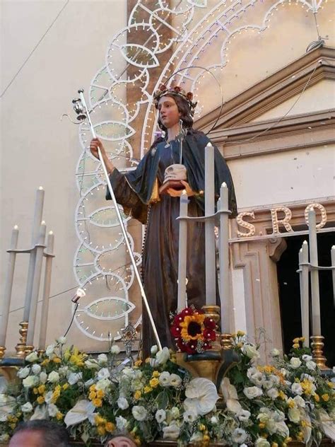 Santa Rosalia Chiesa Di Santa Margherita Vergine E Martire In Via Marabitti Processione Palermo