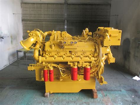 Rebuilt Caterpillar 3412 Dita 671hp Diesel Marine Engine Depco Power