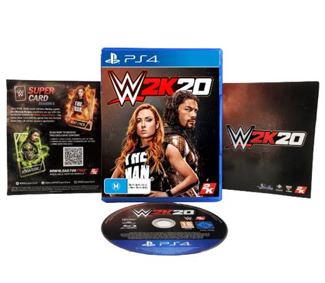 Wwe 2k20 Ps4 Mint Complete Appleby Games