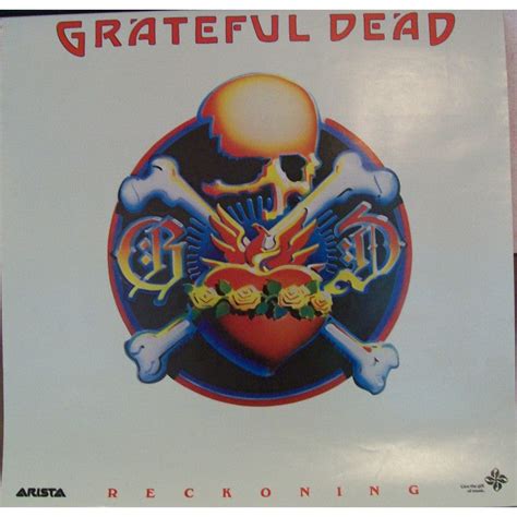 Grateful Dead Reckoning 1981 Promo Poster Wilchem