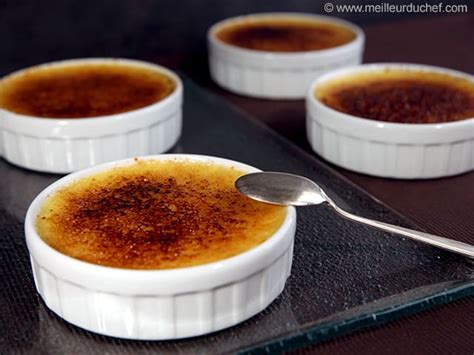 Crème Brûlée Recette De Cuisine Avec Photos Meilleur Du Chef