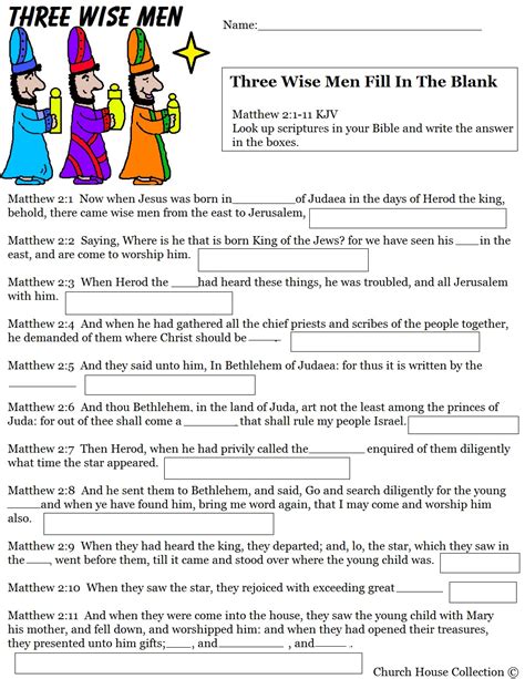 Three Kings Learning Plan