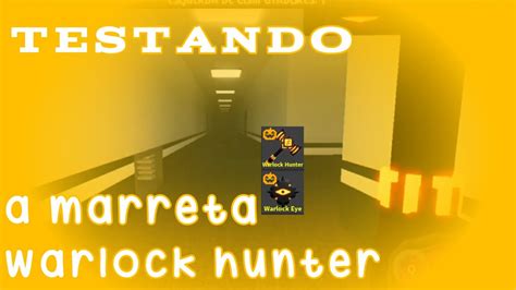 Testando A Marreta Warlock Hunter Flee The Facility Roblox Youtube