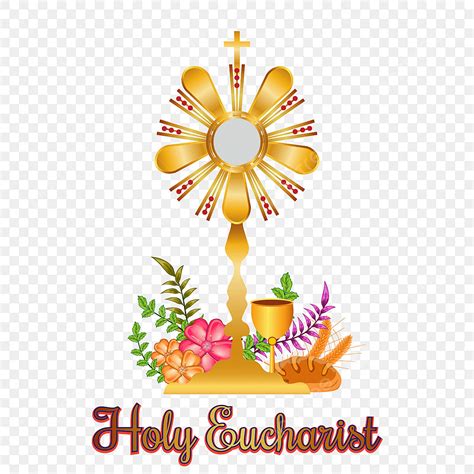 Holy Eucharist Vector Hd PNG Images Holy Eucharist Premium Look