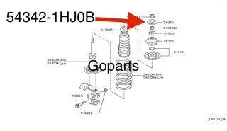 Almera N Stopper Insulators Shock Absorber Mounting Hj B