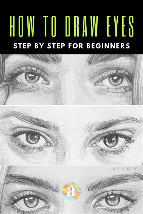 How To Draw Eyes Realistically Easy Step By Step Artist Hue