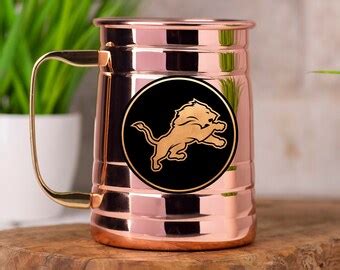 Detroit Lions Beer Mug - Etsy