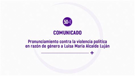 Pronunciamiento contra la violencia política en razón de género a Luisa