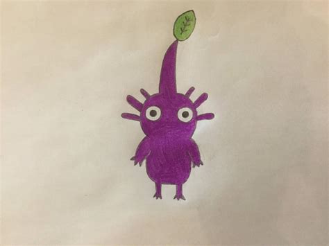 Purple Pikmin by heronights2000 on DeviantArt