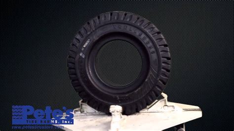 Trelleborg Elite XP Solid Forklift Tire 18x7 8 4 33 YouTube