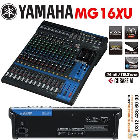 Yamaha MG16XU USB 16 Kanal Mikser