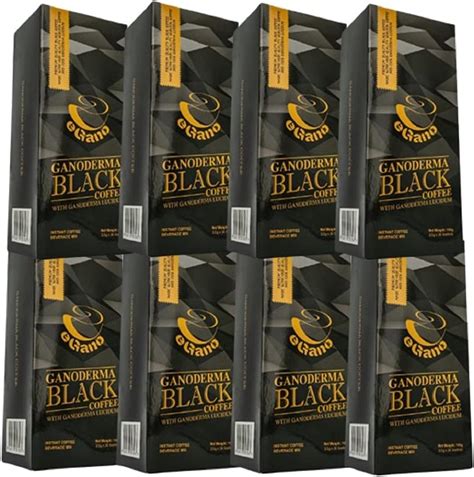 Boxes Egano Premium Ganoderma Black Coffee Caf Noir Instant Coffee