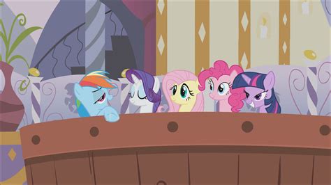 3148919 Safe Screencap Applejack Fluttershy Pinkie Pie Rainbow