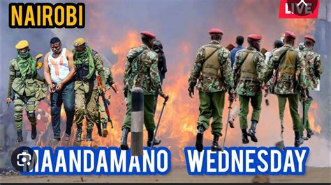 Maandamano In Mombasa Today July Youtube