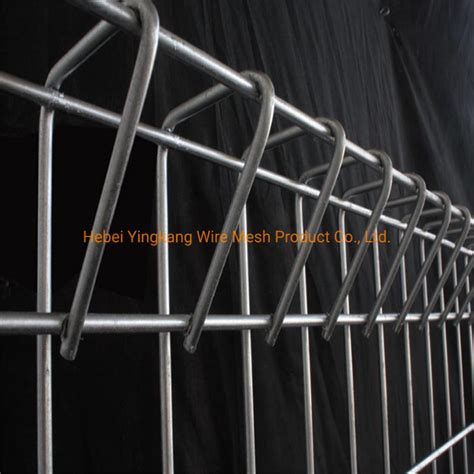 Roll Top Brc Fence Powder Coated Roll Top Triangle Brc Metal Fence