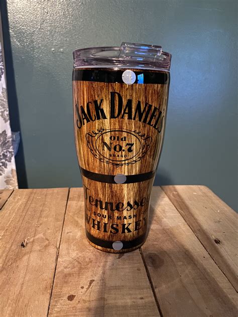 Jack Daniels Whiskey Tumbler Whiskey Barrel Tennessee Whiskey Glitter Tumbler Cups Custom