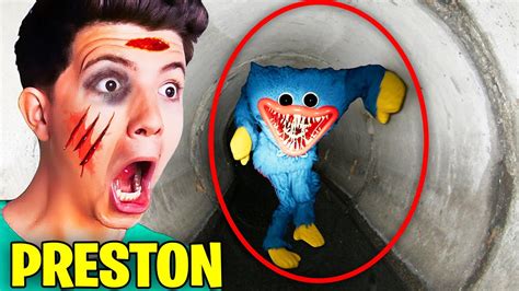 Youtubers Who Caught Huggy Wuggy On Camera Preston Jester