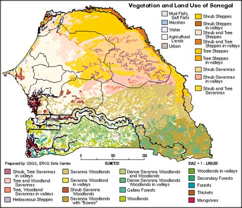 Senegal Saly Map