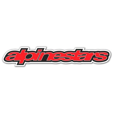 Sticker Alpinestars Red MuralDecal