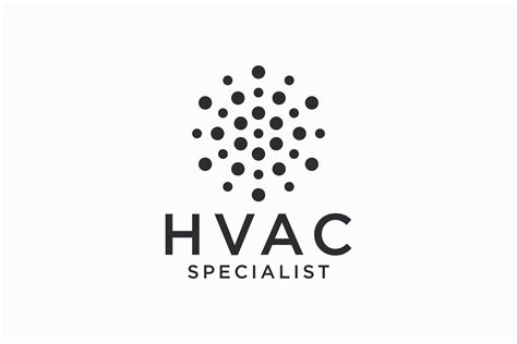 HVAC logo design, heating ventilation and air conditioning, HVAC logo ...