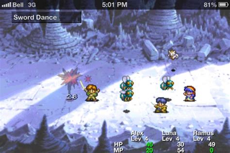 Lunar Silver Star Story Touch Gets Graphical Audio And Gameplay