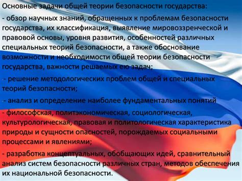 Основы теории национальной безопасности. (Лекции 1-2) - презентация онлайн