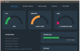 Stacer Linux System Optimizer Monitoring AlternativeTo