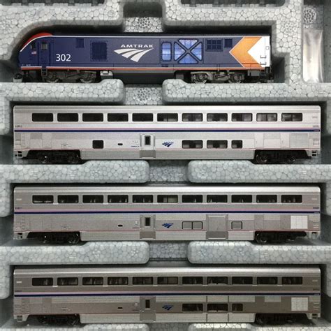 Kato N Gauge Alc Superliner Amtrak Superliner I