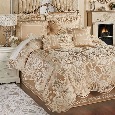 Gold King Comforters J Queen New York Napoleon Gold Pc Bedding