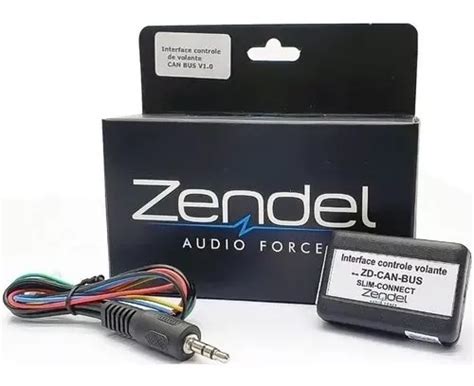 Interface Controle De Volante Zendel V Para Can Bus Carro