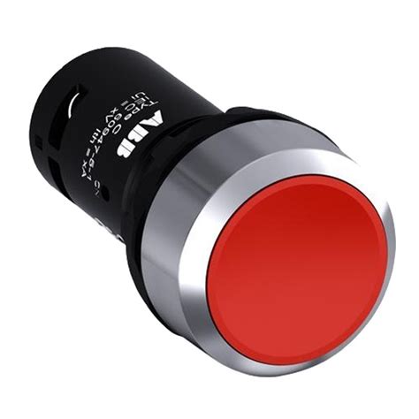 Кнопка ABB CP1-30R-10 красная без фиксации 1HO - купить 1SFA619100R3011 ...